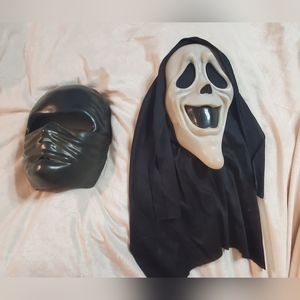 2 Halloween Mask, Kids or Adult small